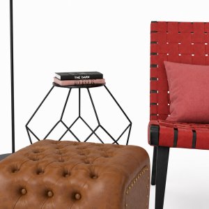 Risom chair set