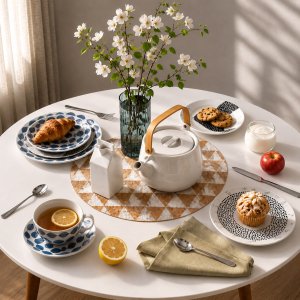 Scandinavian style tableware set