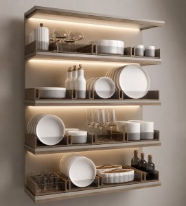 Set of dishes