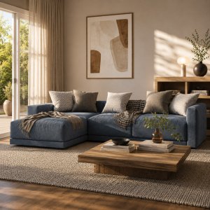 Lario Flexform Chaise Longue Sofa