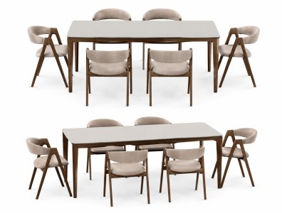 Angel Cerda Nogal Dublin Dining set