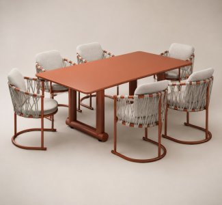 Cassina Trampoline Dining Set