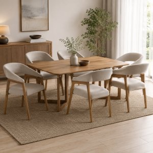 Dinning chair and table 54