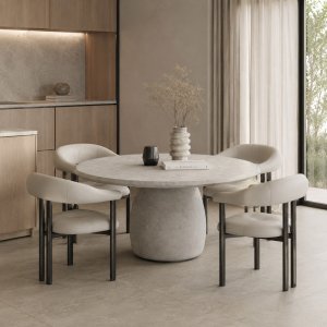 Greta Botero Argile Dining Set by Cattelan Italia