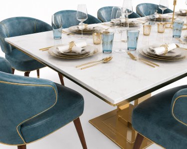 Luxury Ottiu Restaurant Table Set