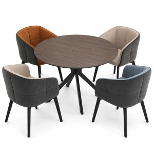 Ralf table Florence chair