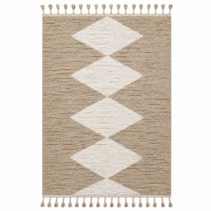 nuLOOM Sherley Stacked Diamond Tassel Area Rug