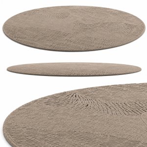 Poliform Trace Round Rug (2 colors)
