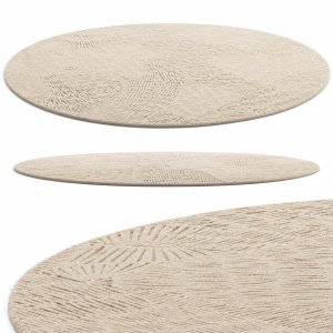 Poliform Trace Round Rug (2 colors)