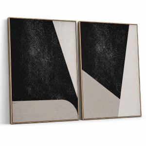 Minimalist Textural Abstract Wall Art C-574