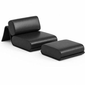 OSCAR NIEMEYER BY ETEL Modulo Armchair Leather