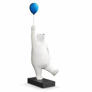 polar bear sculpture ornaments