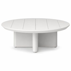 RH Balmain Aluminum Round Coffee Table