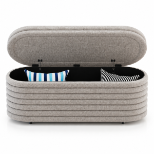 Rialto storage bench by cb2