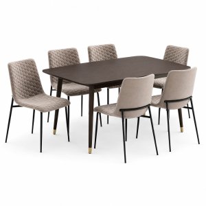 Opus dining chair and Garda Decor table