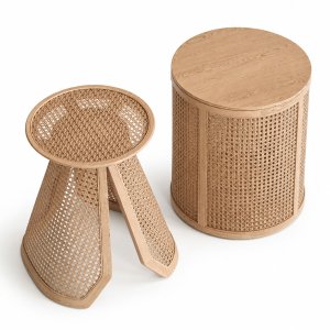 Homary Rattan Side Table