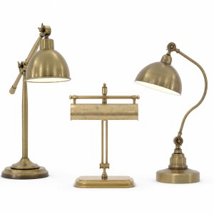 4 Study Table Lamp Set 03