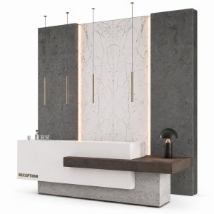 183 office furniture 03 reception desk 03