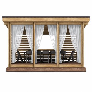 Arbor gazebo canopy
