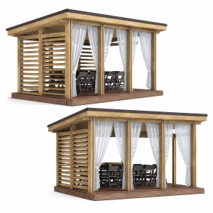Arbor gazebo canopy