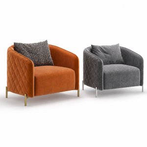 Armchair RIVAS by Cazarina Interiors 3 Colors Version