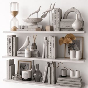 Shelves with decor 20