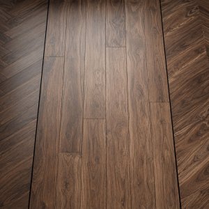 Classic walnut parquet