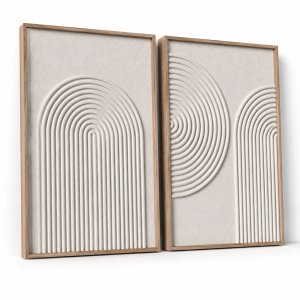 Relief artwork - 3d art wall decor - Panels