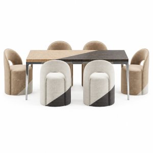 RH DINING SET 3