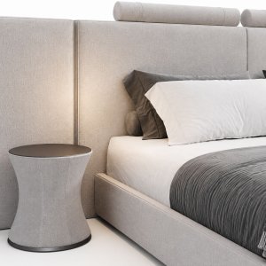 Rubik Big Bed by Rugiano
