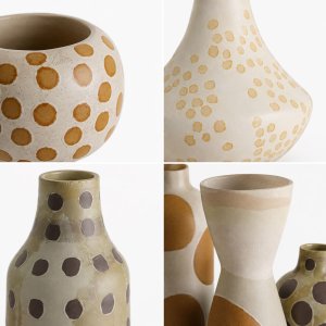 Set decorative vases 2